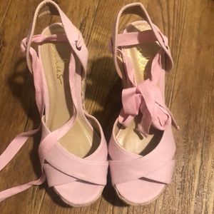 Lace-Up Wedges (NEVER worn!!!)